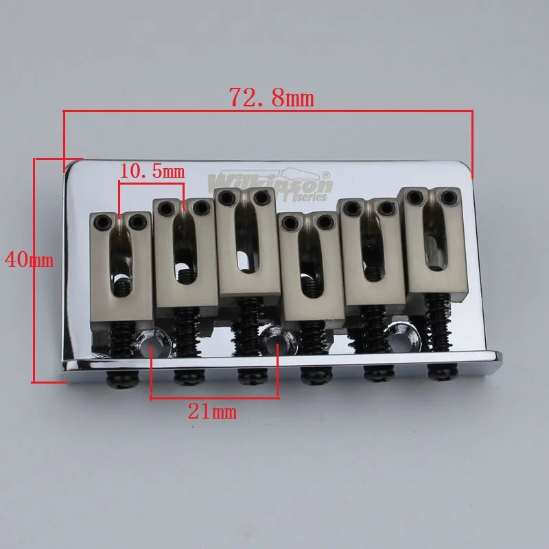 Wilkinson WOF01 Hardtail Bridge for Stratocasters - Ploutone