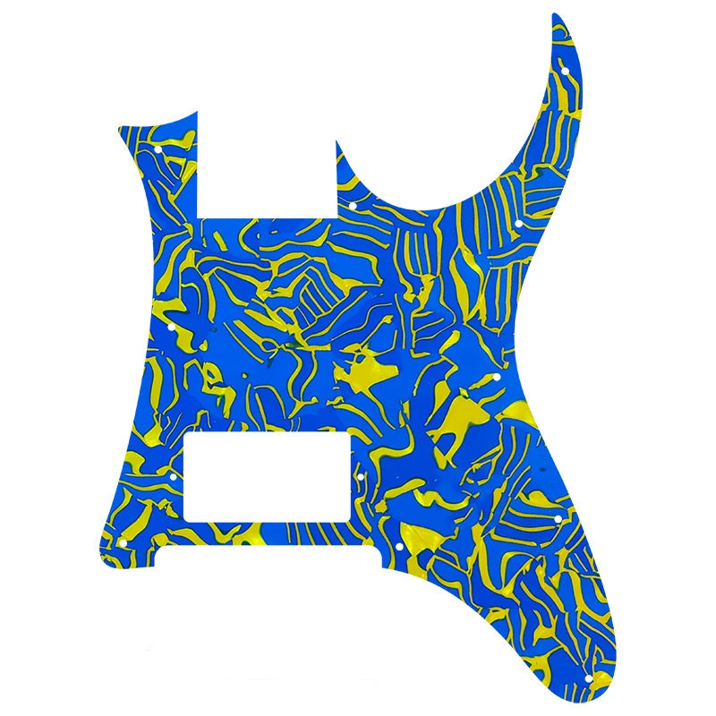 Ibanez RG350EX (H) Pickguard - Blue Pearl Shell RG350EX Pickguards from Ploutone
