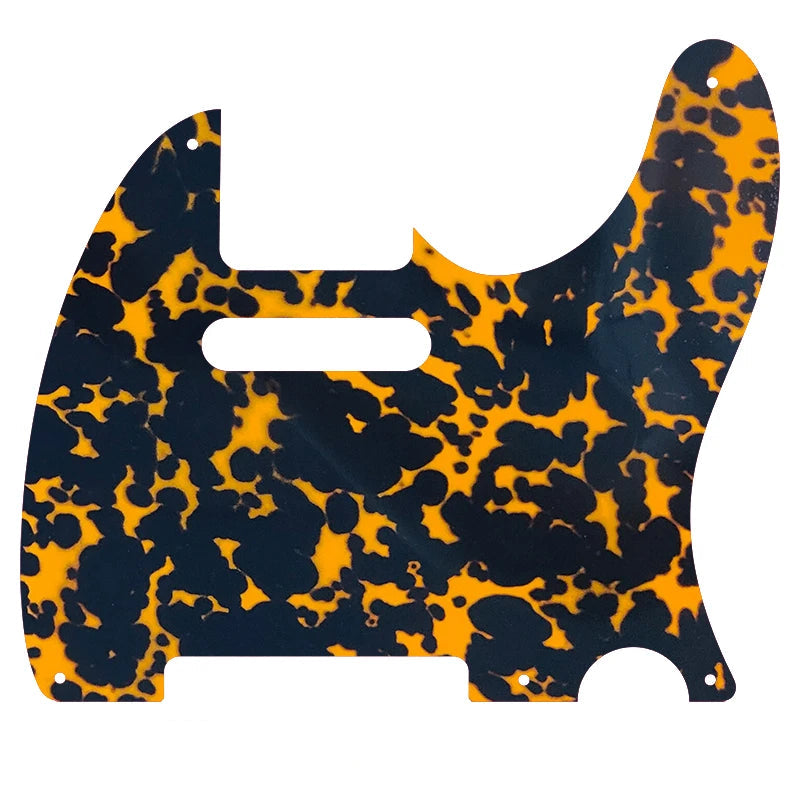5-Hole ’52 Telecaster Pickguard for Fender Tele - 30+ Colors 4-Ply Leopard Print - Ploutone