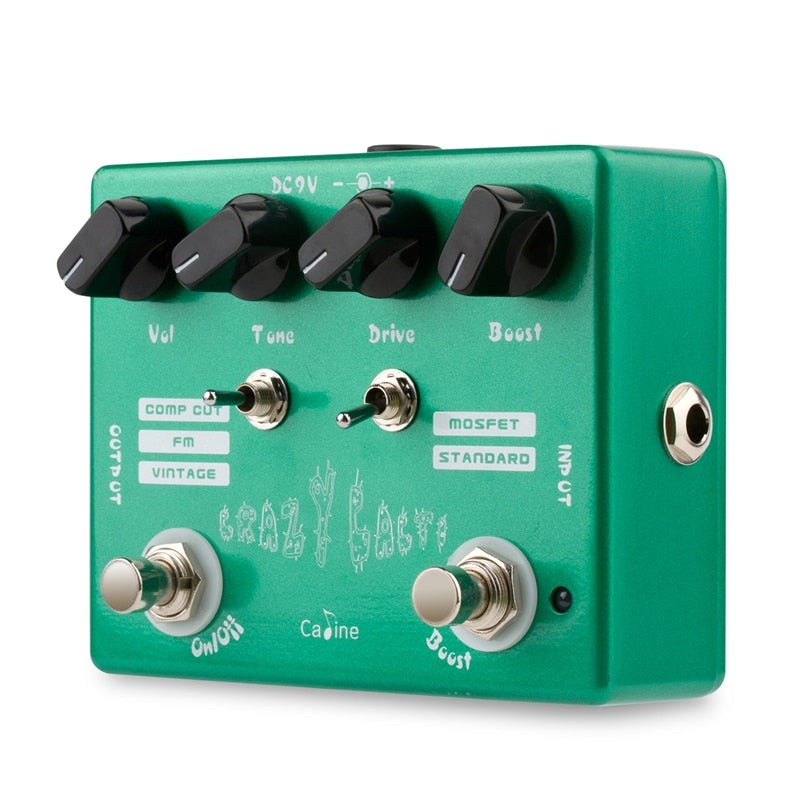 caline guitar pedals Caline Crazy Cacti Overdrive Guitar Effect Pedal Guitar Accessories Pedals CP-20