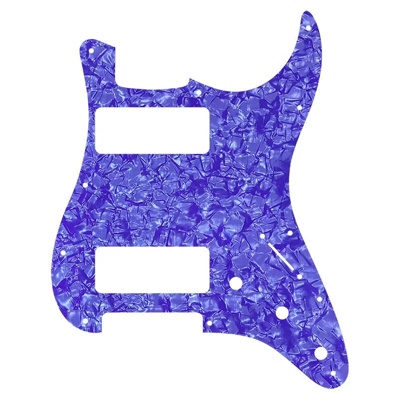 11-Hole Dual P90 Strat Pickguard - 25+ Colors  from Ploutone