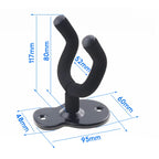All-Metal Guitar Wall Mount - Ploutone