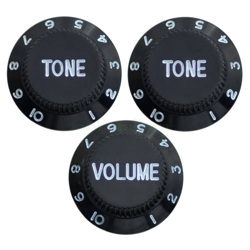 Electric Guitar Control Knobs, 24 Spline Imperial - Multiple Colors Knobs from Ploutone