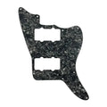 Jazzmaster HH Pickguard - Pickup and Screw Holes Only (No Controls) - 4-Ply Black Pearl - Ploutone