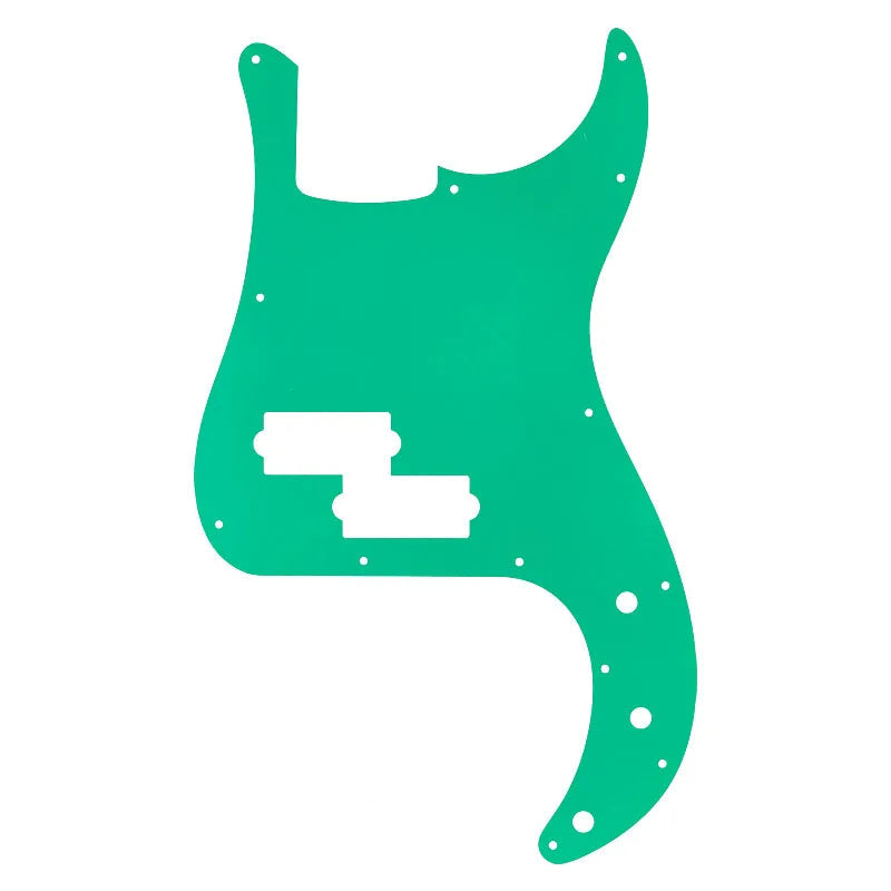 Precision Bass Pickguard - 13-Hole Fits Fender 4-String USA/MIM P-Bass - 25+ Colors Pickguards from Ploutone