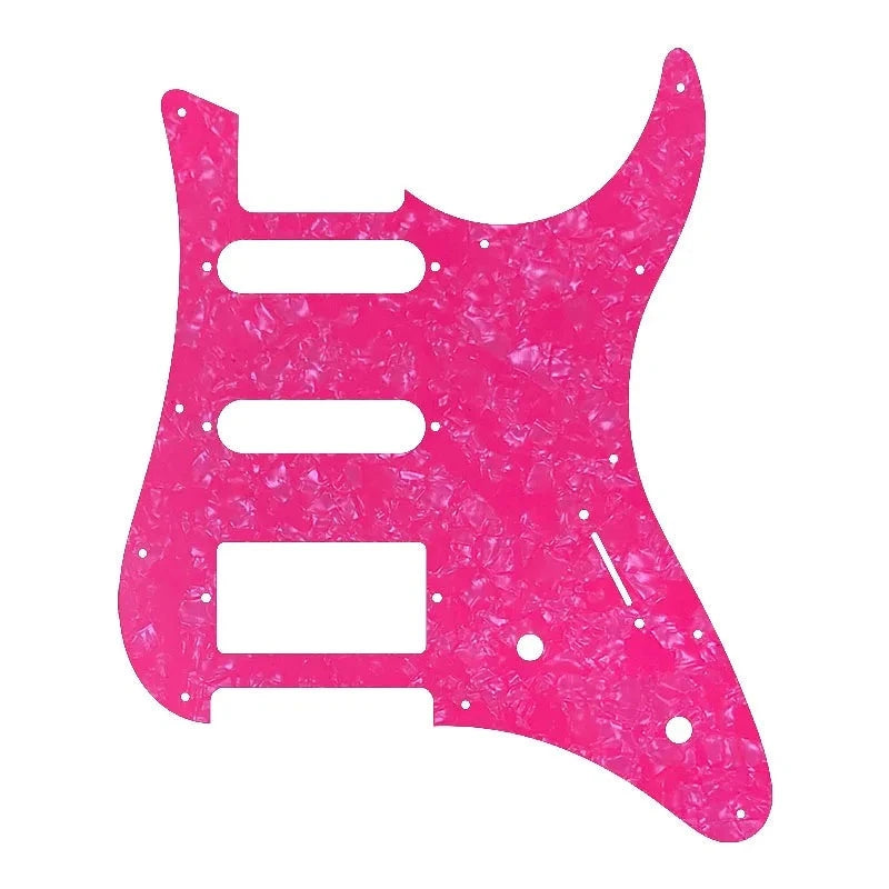 Yamaha Pacifica 012, EG112, 112J Pickguard - 30+ Colors 4-Ply Pink Pearl - Ploutone