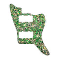 Jazzmaster HH Pickguard - Pickup and Screw Holes Only (No Controls) - Multi-Color Shell - Ploutone