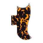 Gibson SG 61' Reissue Half Face Pickguard - 4-Ply Leopard Print - Ploutone