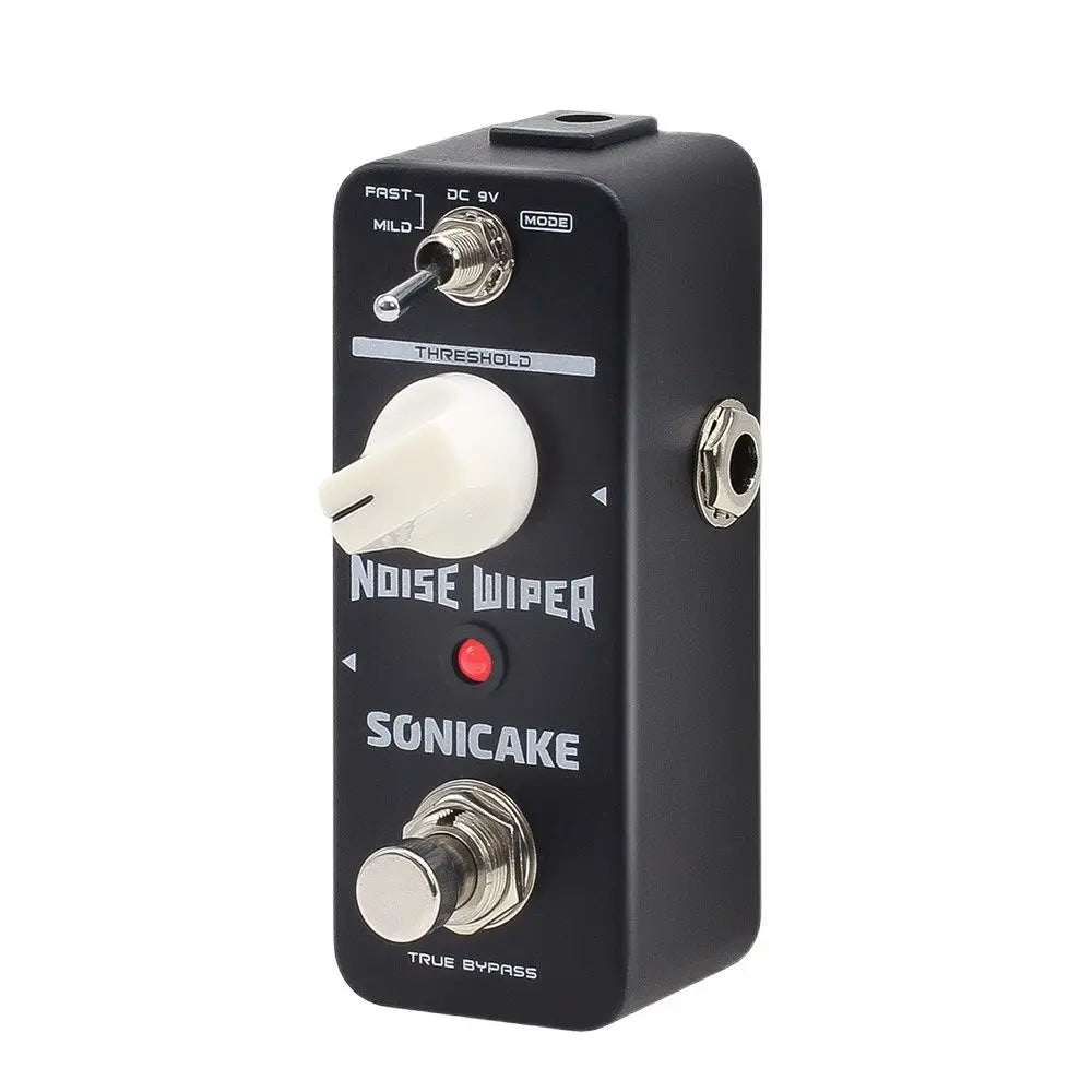 SONICAKE Noise Wiper True Bypass Noise Gate Guitar Bass Effects Pedal QSS-14  from Ploutone