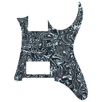 4-Ply Black & White Shell