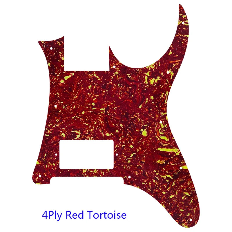Ibanez RG350EX (H) Pickguard - 4-Ply Red Tortoise RG350EX Pickguards from Ploutone