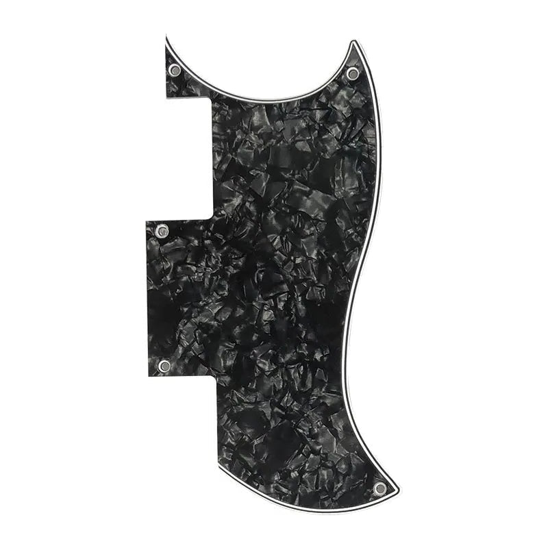 Epiphone SG Special Pickguard - 30+ Colors 4-Ply Black Pearl - Ploutone
