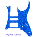 Ibanez RG750 Pickguard - 4-Ply Dark Blue Pearl RG750 Pickguards from Ploutone