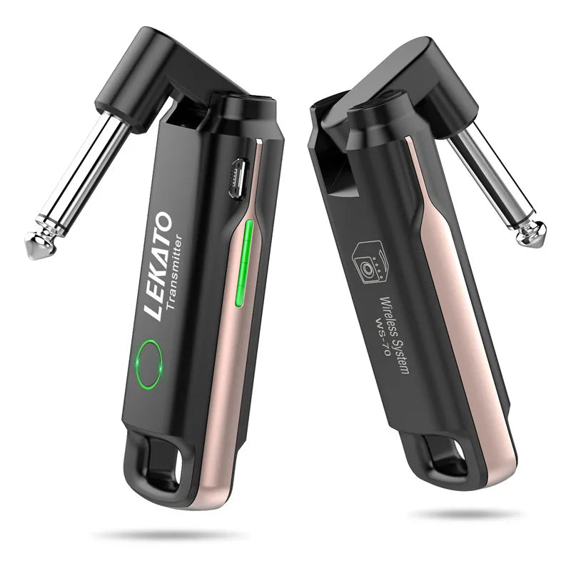 LEKATO WS-70 Rechargeable Wireless Guitar System - Ploutone