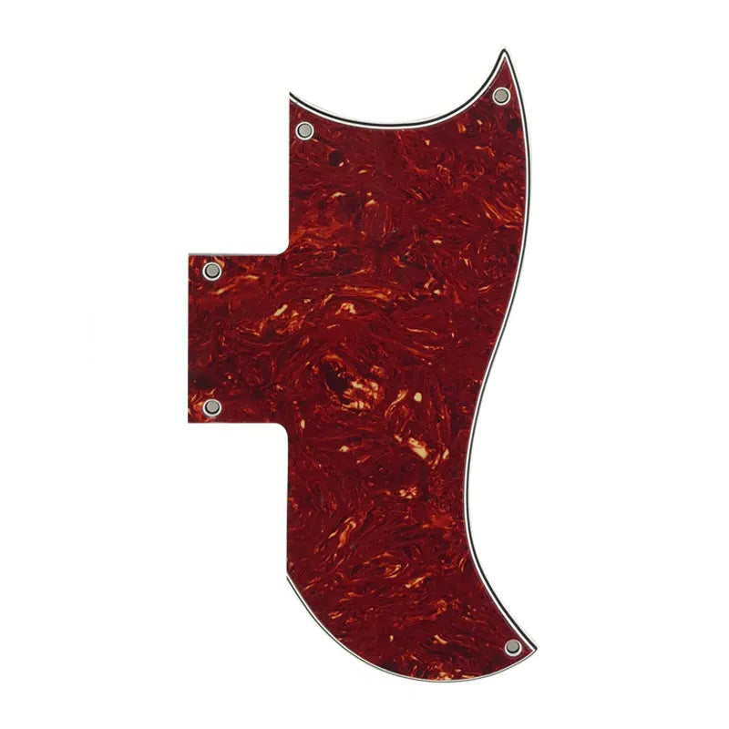 Gibson SG 61' Reissue Half Face Pickguard - 25+ Colors  from Ploutone