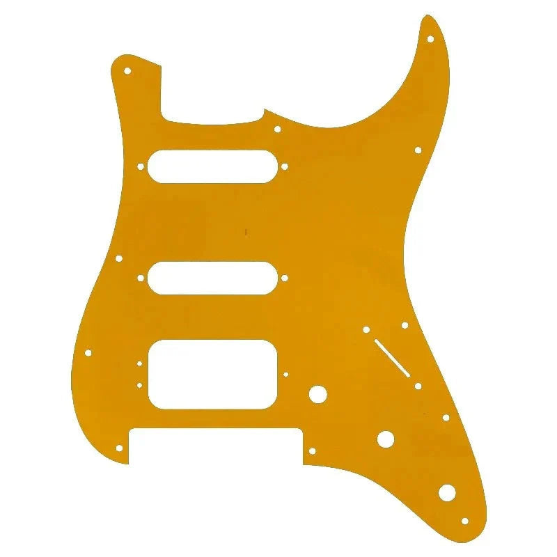 Floyd Rose Strat HSS Pickguard - 20+ Colors 3-Ply Orange - Ploutone