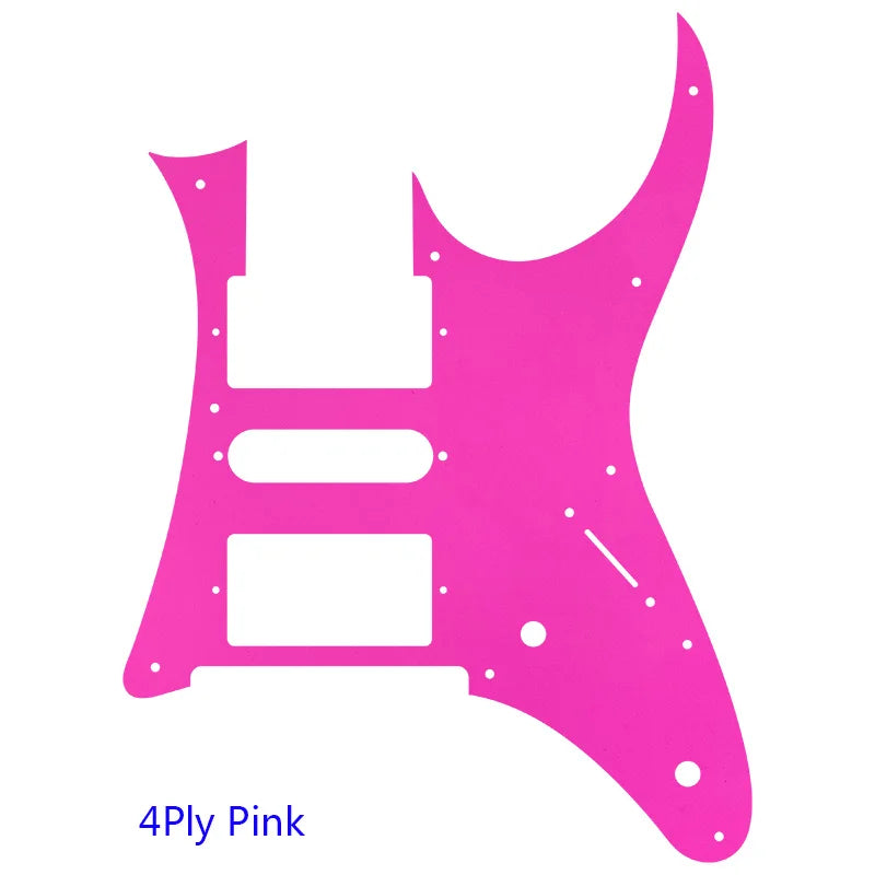 Ibanez RG750 Pickguard - 4-Ply Pink RG750 Pickguards from Ploutone
