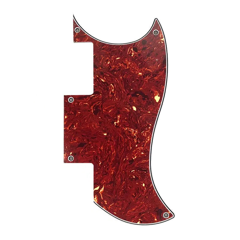 Epiphone SG Special Pickguard - 30+ Colors 4-Ply Red Tortoise - Ploutone