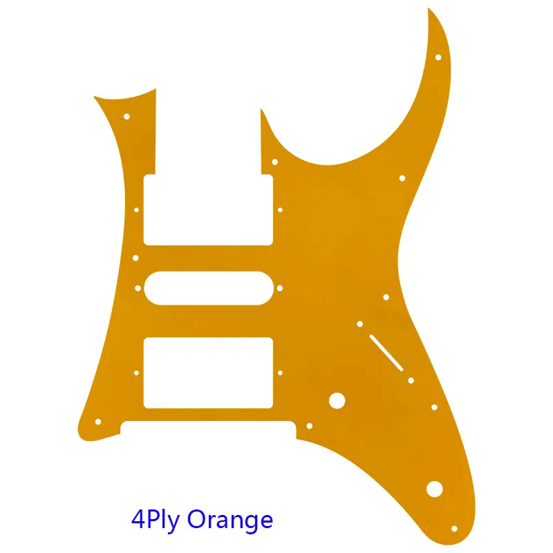 Ibanez RG750 Pickguard - 4-Ply Orange RG750 Pickguards from Ploutone