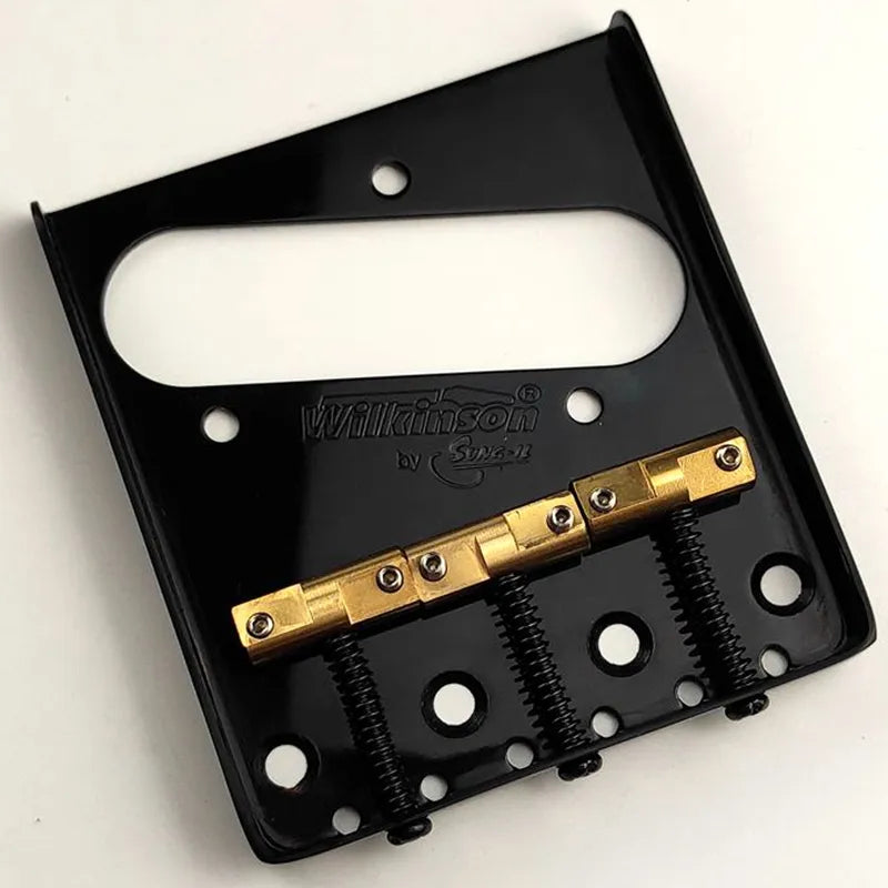 Wilkinson WTB Ash Tray Telecaster Bridge Black - Ploutone