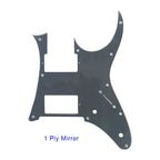 Ibanez RG750 (HH) Pickguard - 1-Ply Black - Ploutone