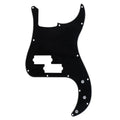 Precision Bass Pickguard - 13-Hole Fits Fender 4-String USA/MIM P-Bass - 3-Ply Black - Ploutone