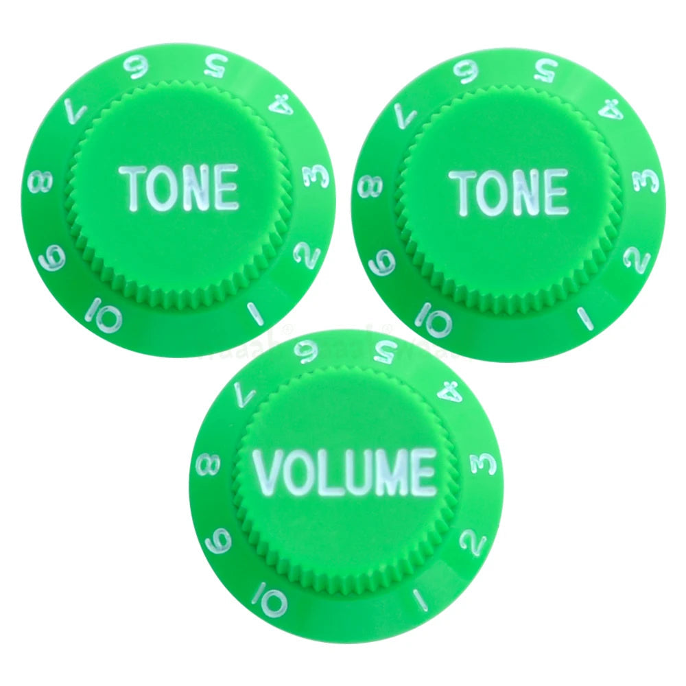 Electric Guitar Control Knobs, 24 Spline Imperial - Multiple Colors Knobs from Ploutone
