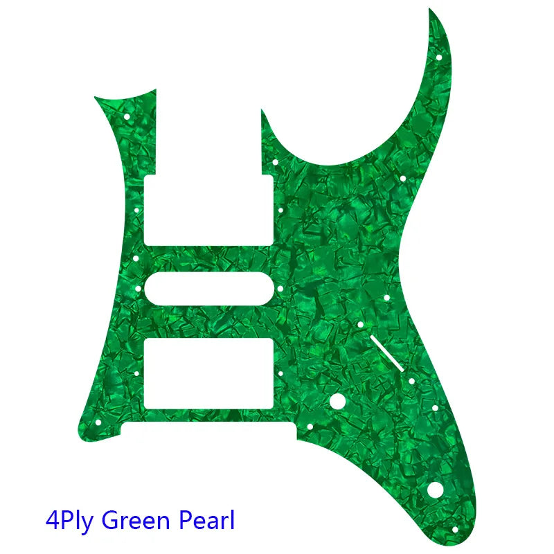 Ibanez RG750 Pickguard - 4-Ply Green Pearl RG750 Pickguards from Ploutone
