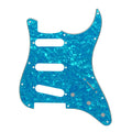 11-Hole Strat Pickguard SSS - Light Blue Pearl Default Title - Ploutone