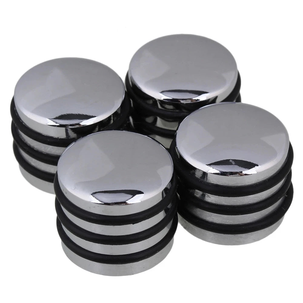 Chrome Alloy Guitar Knobs, 18 Spline Metric 6mm - Silver - Ploutone