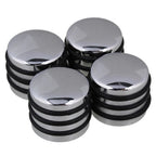 Chrome Alloy Guitar Knobs, 18 Spline Metric 6mm - Multiple Colors - Ploutone