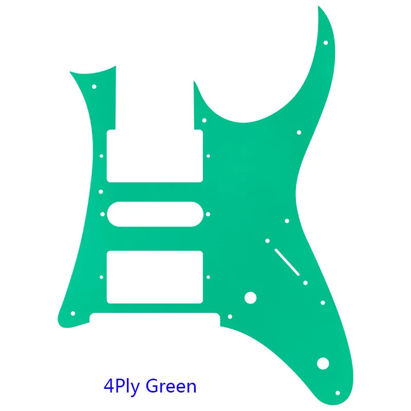 Ibanez RG750 Pickguard - 4-Ply Green RG750 Pickguards from Ploutone