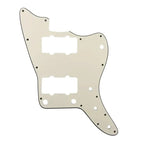 Jazzmaster HH Pickguard (No Upper Controls) - 3-Ply Parchment - Ploutone