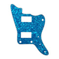 MIJ Jazzmaster PAF Pickguard (No Upper Controls) - 4-Ply Blue Pearl - Ploutone