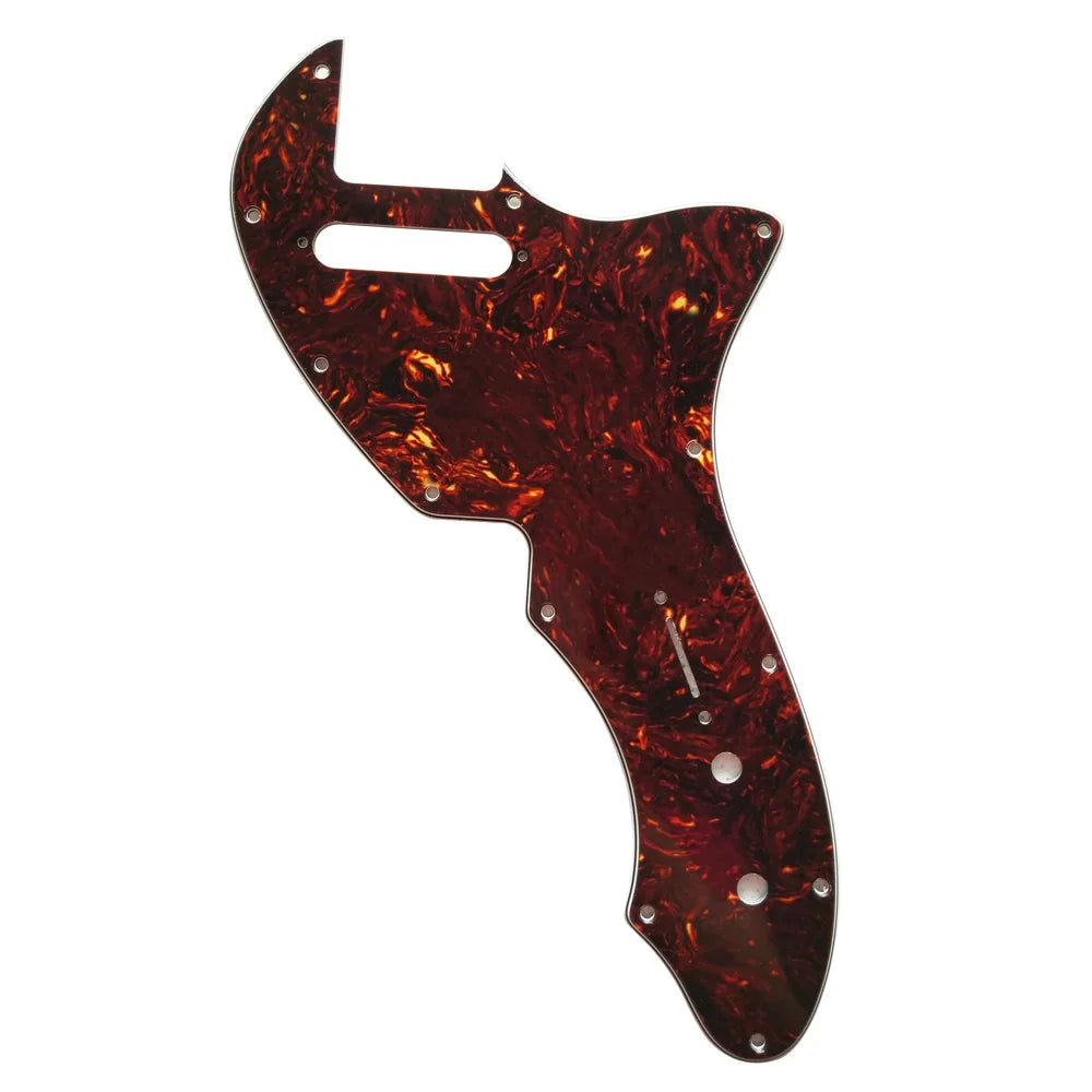 Pleroo Custom Guitar Parts - For Tele 69 Thinline Guitar Pickguard Scratch Plate Multi Color Choice  from Ploutone