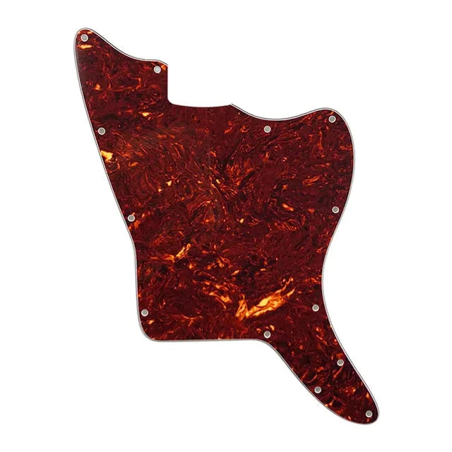 Jazzmaster Pickguard Blank 13-Hole - Brown Tortoise Pickguards from Ploutone