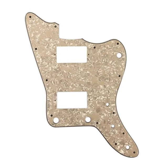MIJ Jazzmaster PAF Pickguard (No Upper Controls) - Parchment Pearl - Ploutone