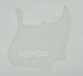 10-Hole Jazz Bass Pickguard (4-String) - Transparent - Ploutone