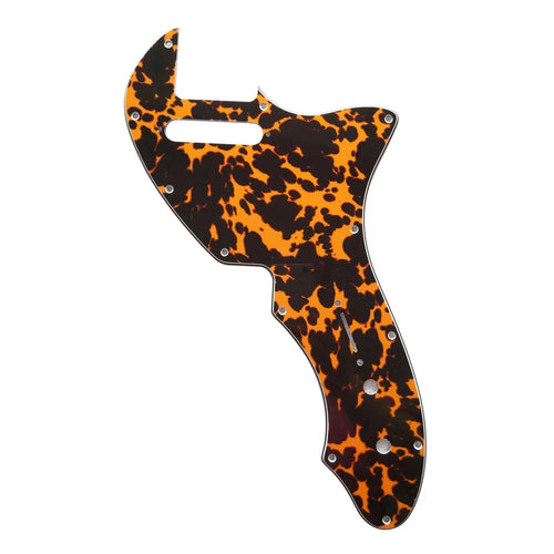 69' Telecaster Thinline Reissue Pickguard – 20+ Colors 4-Ply Leopard Print - Ploutone