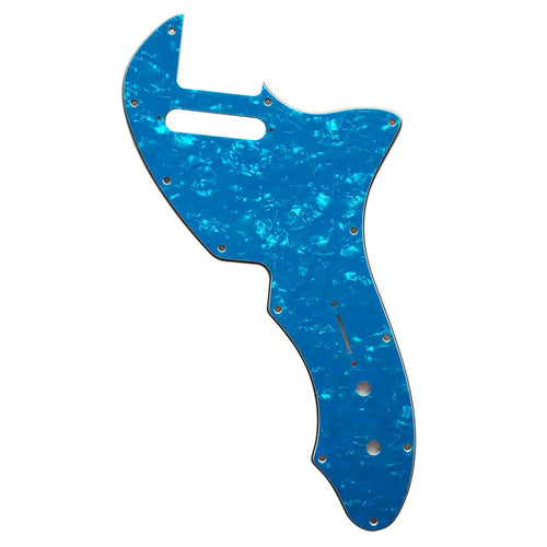 69' Telecaster Thinline Reissue Pickguard - 4-Ply Blue Pearl - Ploutone