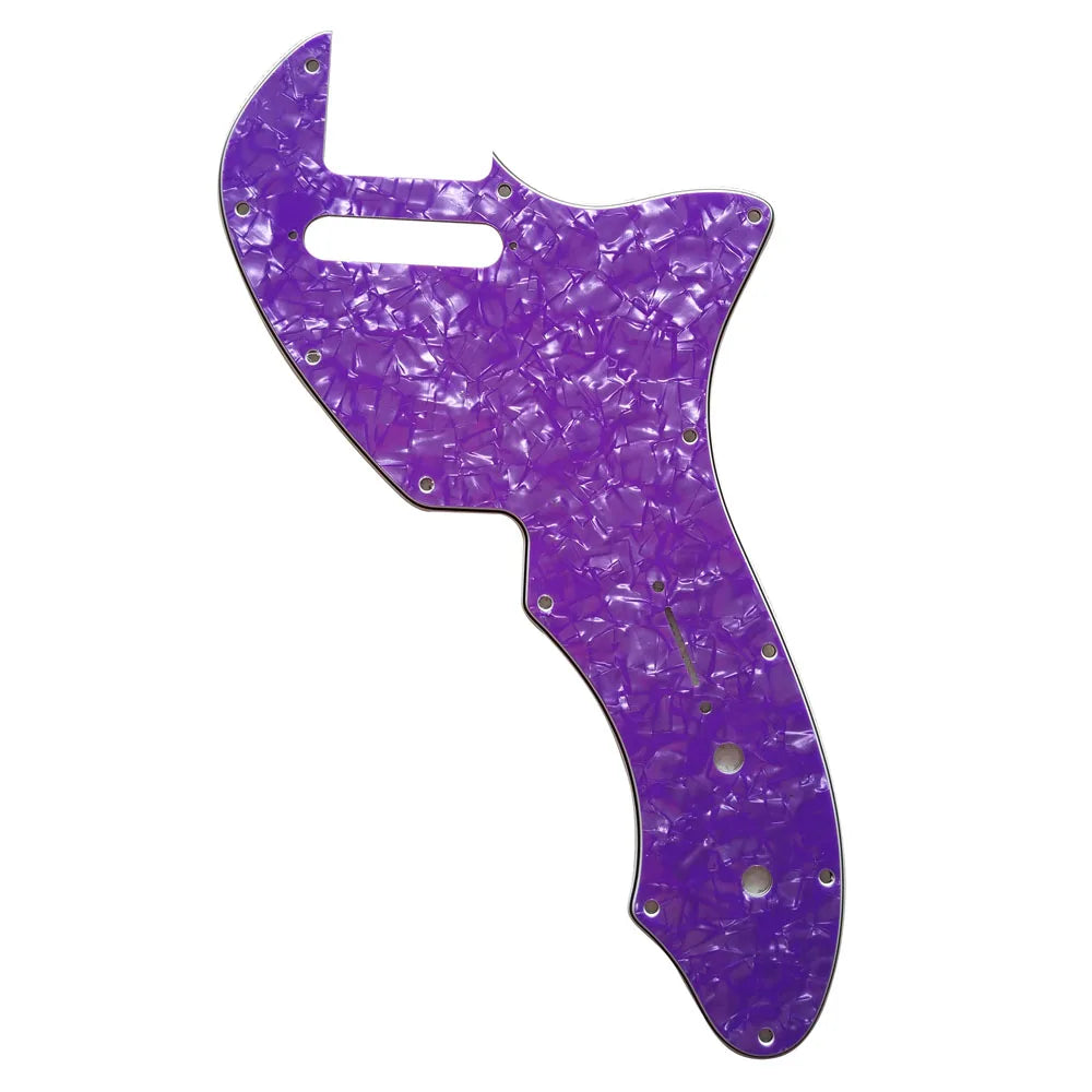 69 Telecaster Thinline Reissue Pickguard - 4-Ply Purple Pearl Pickguards from Ploutone