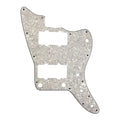 Jazzmaster HH Pickguard (No Upper Controls) - 4-Ply White Pearl - Ploutone