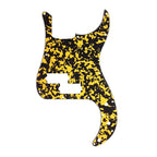 Precision Bass Pickguard - 13-Hole Fits Fender 4-String USA/MIM P-Bass - 4-Ply Yellow Tortoise Default Title - Ploutone