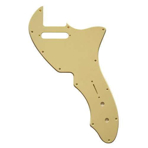 69' Telecaster Thinline Reissue Pickguard - 1-Ply Cream - Ploutone