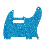 8-Hole Telecaster Pickguard - 4-Ply Light Blue Pearl Default Title - Ploutone