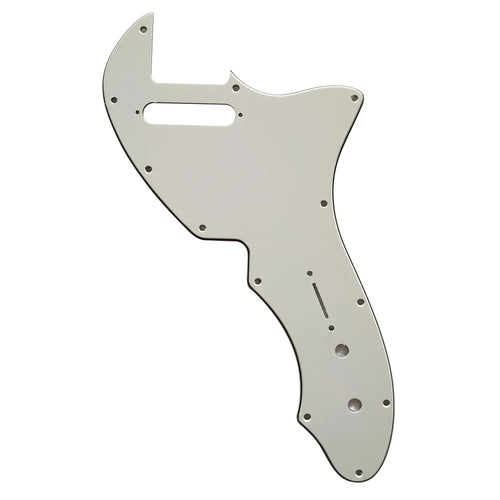 69' Telecaster Thinline Reissue Pickguard - 3-Ply White - Ploutone