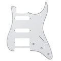 11-Hole HSS Strat Pickguard - 3-Ply White Default Title - Ploutone
