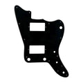 MIJ Jazzmaster PAF Pickguard (No Upper Controls) - 1-Ply Black - Ploutone