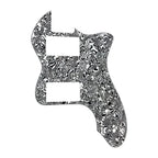 72' Thinline Telecaster Pickguard – 20+ Colors 4-Ply White & Black Shell - Ploutone