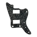 MIJ Jazzmaster PAF Pickguard (No Upper Controls) - 4-Ply Black Pearl - Ploutone